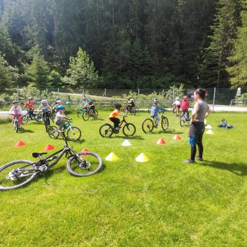 Radtraining mit Nadine