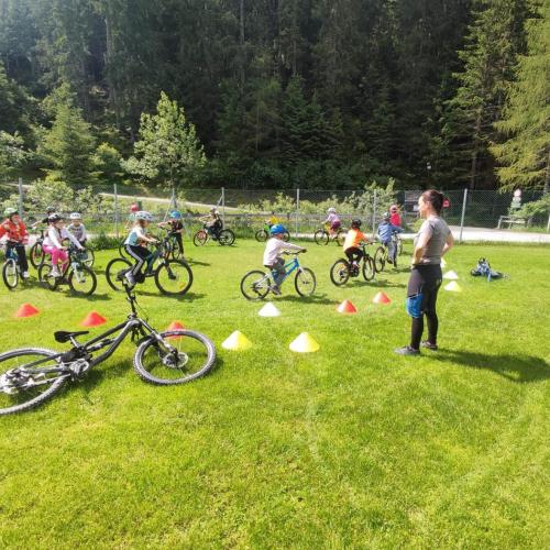 Radtraining mit Nadine