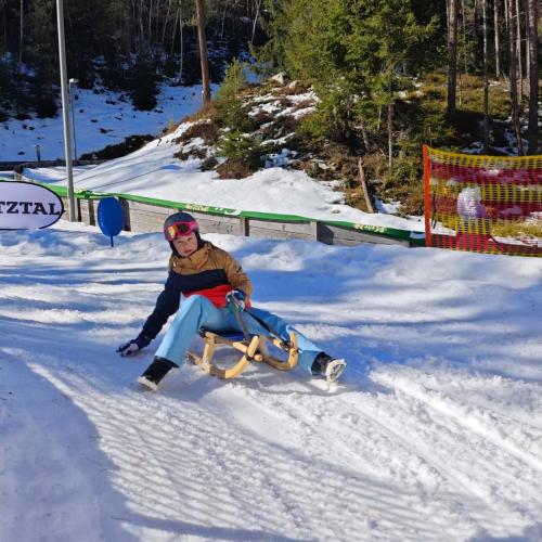 Rodeln in der Grantau