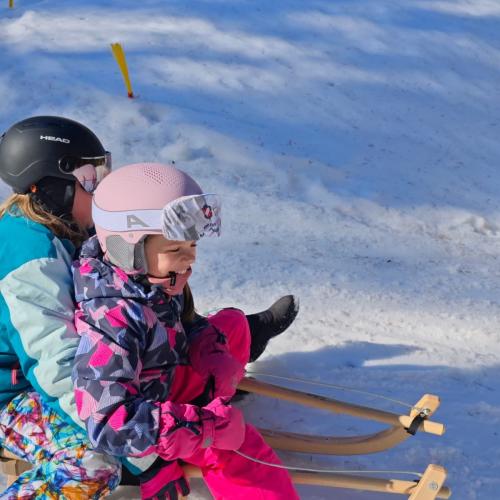 Rodeln in der Grantau