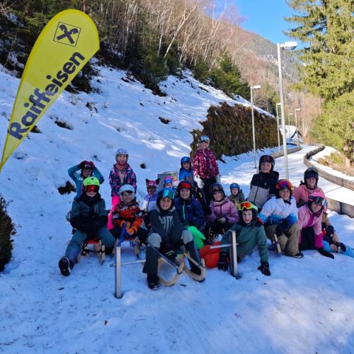 Rodeln in der Grantau