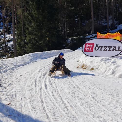 Rodeln in der Grantau