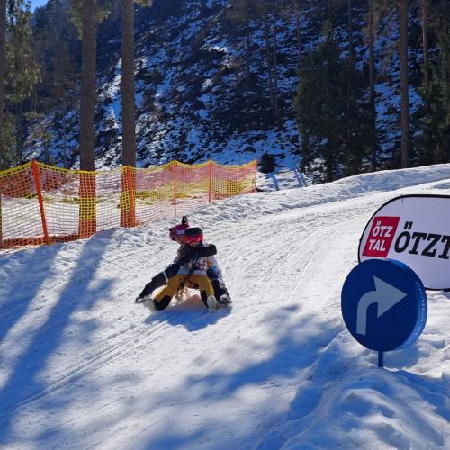 Rodeln in der Grantau