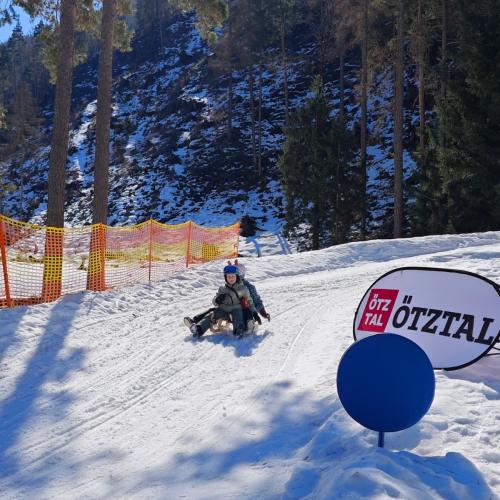 Rodeln in der Grantau