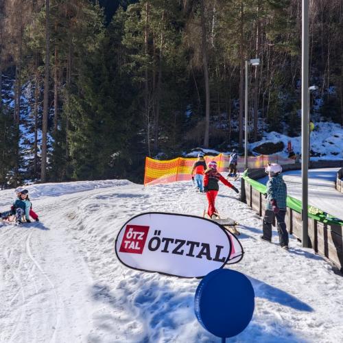Rodeln in der Grantau