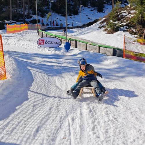 Rodeln in der Grantau