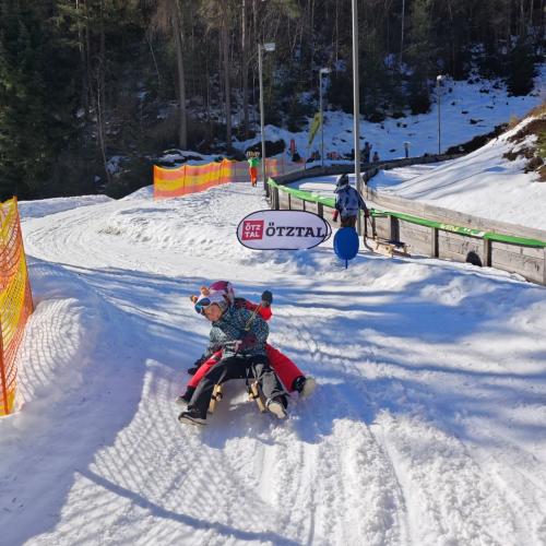 Rodeln in der Grantau